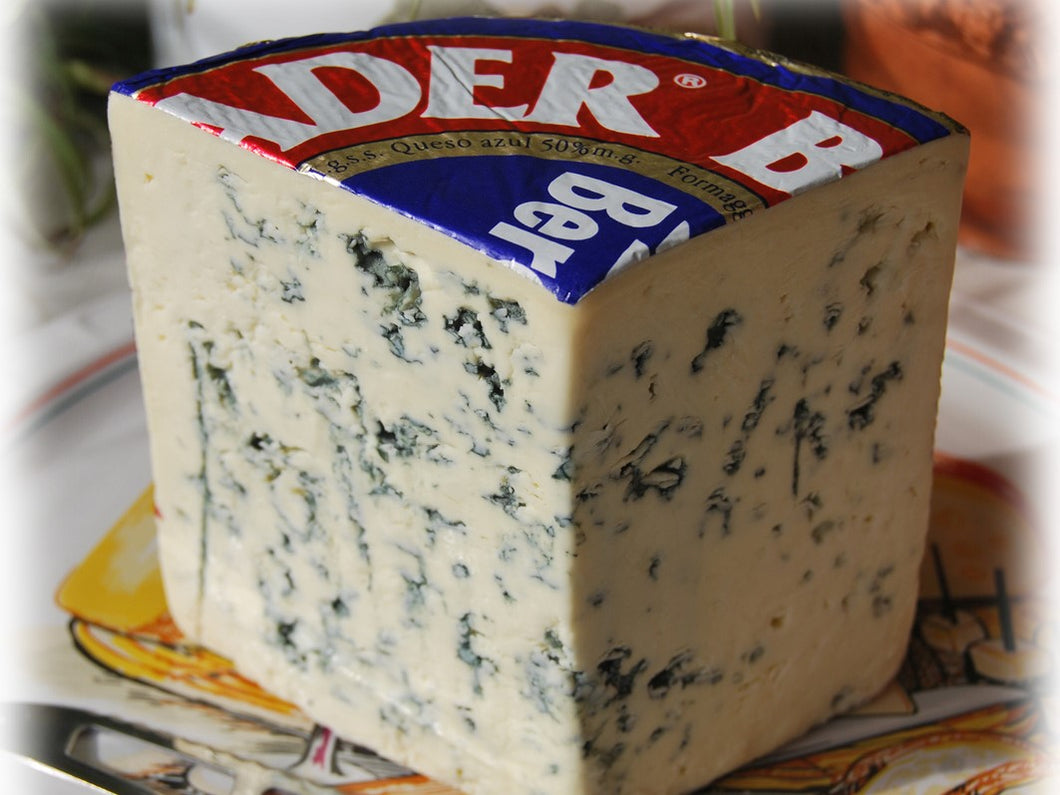 Queso azul alemán Bergader (14,90€/kg)