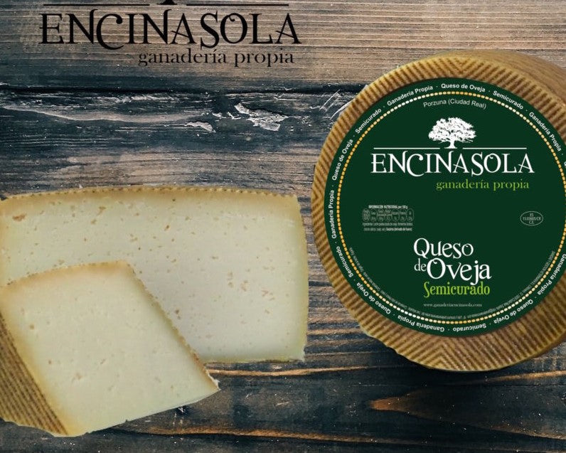 Queso semicurado de oveja Porzuna (22,90€/kg)