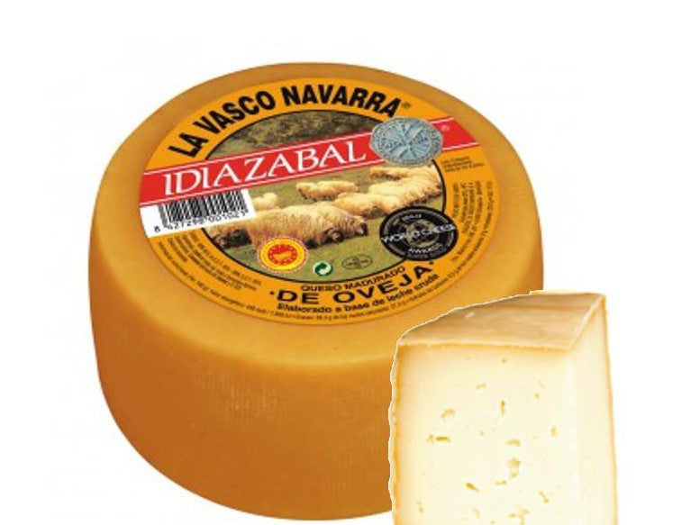 Queso Idiazabal de oveja navarro (28,90€/kg)